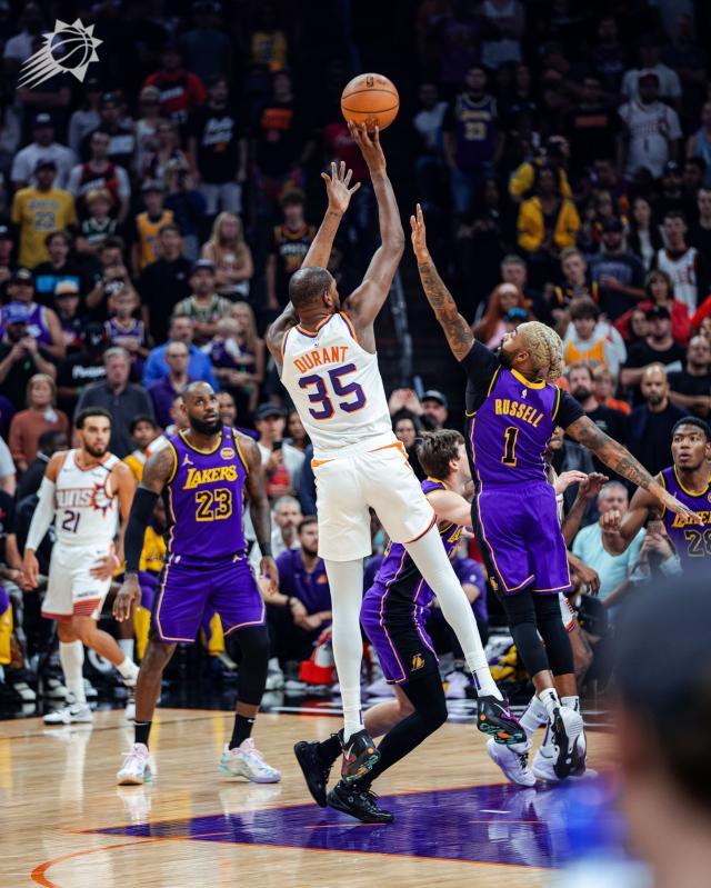 生死时刻挥舞镰刀收割湖人 36岁KD再创得分纪录